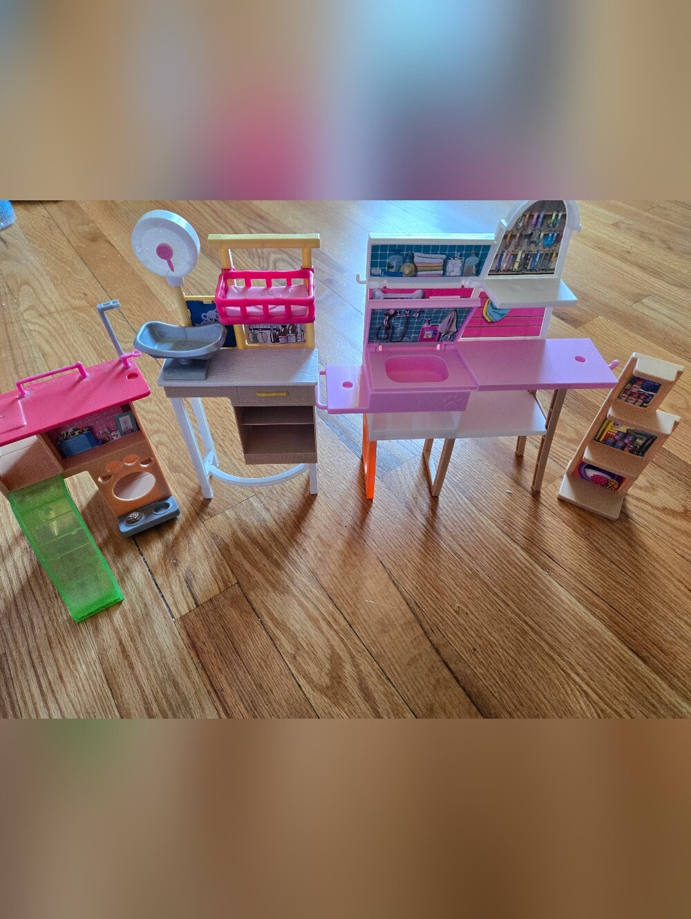 Kids Playset Kitchen & Store Accessory Set - Pink